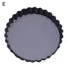 Non-stick Wavy Heart Round Egg Tart Cake Pan Baking Cheese Tray Pizza Bakeware 3