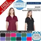 Devon & Jones Women CrownLux Performance Plaited Polo Shirt Up To 4XL DG20W