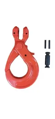 Grade 8 Compacted Skip Hook For 10mm Skip Chain - Clevis Self Locking Hook