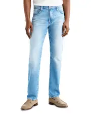 Ag Everett Slim Straight Fit Jeans in La Paz Blue