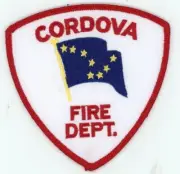 ALASKA AK CORDOVA FIRE DEPARTMENT NICE SHOULDER PATCH POLICE SHERIFF