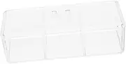 VALICLUD Desktop Storage Box Acrylic Makeup Holder Multi-grid Organizer Sections Space-saving Tidy
