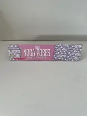 100 Yoga Poses scratch off poster New Sealed Mint