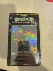 Cabbage Patch Kids Solar Glowers 3-D Holographic Stickers on Card