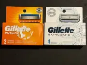Gillette Fusion 5 & Skinguard 2 Cartridges Fits All Proglide, Fusion 5 Handles