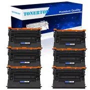 6PK CF237A Toner Cartridge Compatible with HP 37A Enterprise M607n M608n M609dn