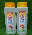 2x ARM & HAMMER Essentials Kids 3-in-1 Body Wash Shampoo Conditioner 18 fl oz Ea