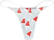 [Generic] Women's Lingerie Plus Sized Womens Thong T Back Low Waist Panties Cotton Seamless Underwear Sexy G String Bikini Thong Bridal Lingerie Plus Size Underwire