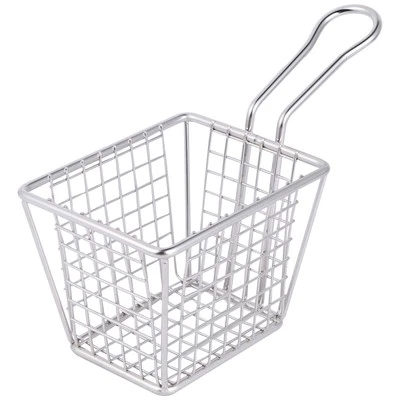 Stainless Steel Snack Basket Filter Screen Wire Mesh Dad Strainer Holder