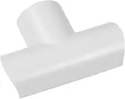 D-Line | Clip-Over Equal Tee | White 30x15mm Bag of 5