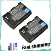 2x LP-E6 Battery For Canon EOS 70D 60D 80D 5D 6D 7D 90D Mark II III XC10
