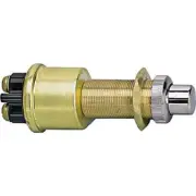 Push Button Switch 12V Momentary SPST Weather Sealed Marine Chrome Plated