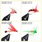 100pcs Fly Fishing Flies Kit Dry Wet Fly Fishing Flies Assortment With Fly IS