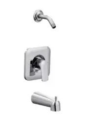 Moen UT2813NH Chrome Rizon Tub & Shower Trim & Only - Less Shower Head