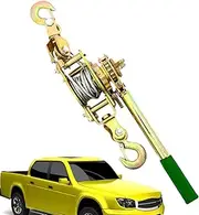 Rope Tensioner | Ratchet Rope with Adjustable Hooks | Reflective Tent Rope | Rope Tensioner | Manual Lifting Pulley Tensioner, Wire Ratchet Tensioner