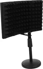 COSMEVIVI Noise Reduction Microphone Cover Mini Soundproof Cover for Studio Home Radio Station