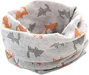 [PAADIYA] Boomly Baby Loop Scarf Collar Autumn Warm Neckerchiefs Cotton Scarf O-Ring Neck Warmer Bandana Round Scarf Children's Scarf