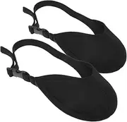 Motorcycle Shoe Covers Shift Pads 2 Pack Boot Wraps for Gear Waterproof Easy to Maintain