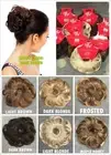 IT'S A WIG FLUFFY CURLY HAIR PONYTAIL HOLDER SCRUNCHIE HAIRPIECE