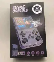 Retro Handheld Game Console Purple 64GB SD ArkOS USA
