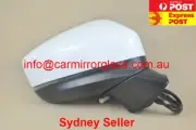 NEW DOOR MIRROR FOR MAZDA CX-5 2017 Onward BlindSpot ,Right Side, White (for: Mazda)