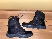 BATES MENS GX-8 GORETEX WITH SIDE ZIP TACTICAL BOOTS MENS SIZE 11.5
