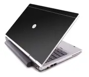 3D CARBON FIBER Vinyl Lid Skin Cover Decal fits HP Elitebook 8460P 8470P Laptop