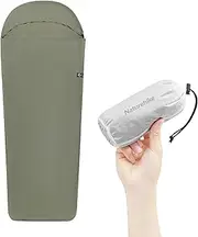 Naturehike Ultralight Sleeping Bag Liner, Inner Sleeping Bag Travel Sheet with Small Pack Size, Lightweight Sleep Sack & Travel Sheets for Backpacking, Hotel, Camping