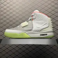 在飛比找Yahoo!奇摩拍賣優惠-NIKE Air Yeezy 2 灰綠 文化 經典耐磨低筒休