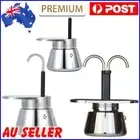 Single/Double Tube Espresso Maker 1/2/4 Cups for Great Flavored Strong Espresso
