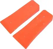 Toddmomy 2Pcs Garden Felling Wedge Durable Plastic Logging Wedges for Tree Stabilization Easy to Use Felling Tools for Cutting and Direction Control