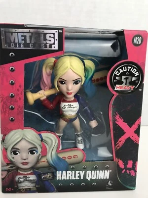 NIB Jada 4"Harley Quinn Metals Suicide Squad Diecast Figure Harley Quinn M20