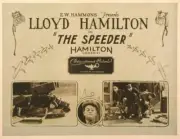 The Speeder Poster Us Lloyd Hamilton 1922 Old Movie Photo