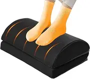 Simofuze Foot Rest Under Desk, Ergonomic Footrest, Foot Pillow with Memory Foam, Adjustable Detachable Foot Rest Cushion, Desk Foot Rest with Anti-slip Cover, Foot Stool for Office, Home and Gaming