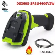 Zebra DS3608-SR3U4600VZW Ultra-Rugged 1D 2D Handheld Barcode Scanner USB Cable﻿