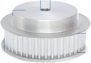 1pcs Belt Pulley 8M-48T/50T/52T/54T Slot Width 27/32mm Pulley Wheel Rough Hole 14 Mm Aluminum Material for Width 25/30mm Timing Belt(54T-Rough hole-14 mm,32 mm)