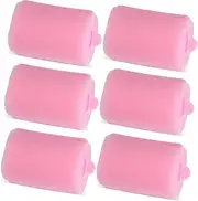 Ipetboom Hair Styling Curlers Sponge 6pcs Bangs Roller Sleep-in Hair Rollers Soft and Lightweight
