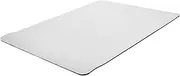 FONDOTIN Dog Food Mat Pet Food Mat Water Bowl Mat Cat Bowl Mat Absorbent Pet Feeding Pad Quick Dry Anti Stains White 30x40