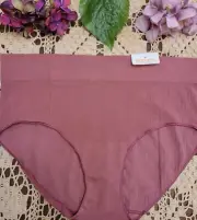 WARNER'S SEAMLESS HIPSTER BRIEF #RU8131P Dusty Rose 2X/9 ~ NWT