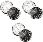 Gatuida 3sets Car Clock Car Decor Car Dash Clock Clocks Pendant Automobile Clock for Accessories for Interior Stick on Clock Car Digital Clock Car Dashboard Clock 2pcs*3