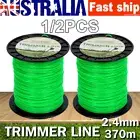 1/2pcs 2.4mm x 370 m Trimmer Line Whipper Snipper Cord Brush Cutter Brushcutter