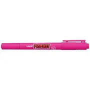 Uni-ball Prockey Dual Permanent Marker Fine Wine Red