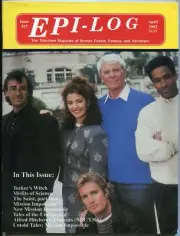 MAG: Epi-log Magazine April 1992- Peter Graves- Greg Morris- Leonard Nimoy