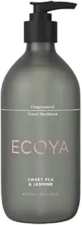 Ecoya Sweet Pea and Jasmine Hand Sanitiser, 450 ml