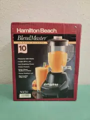 Rare Vintage 10 Speed Blendmaster Hamilton Beach NIB New Old Stock Blender