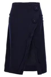 PRADA Skirt With Maxi Button Split