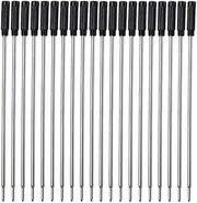 10 x Black Ink Pen Refills for Cross Ballpoint Pens, 11.6cm Black Ballpoint Pen Refills Compatible with Cross 8513 Ballpoint Pens, Medium Size Tip (10)