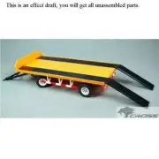 CROSS RC Model 1/10 Plastic Full Trailer Truck T002 725MM Flated Tractor Car Kit