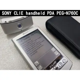 SONY CLIE handheld PDA PEG-N760C 彩色掌上型電腦