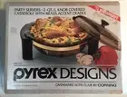 Pyrex Corning Vintage 1989 2 Qt Party Servers - Casserole Dish 6241-F New Sealed
